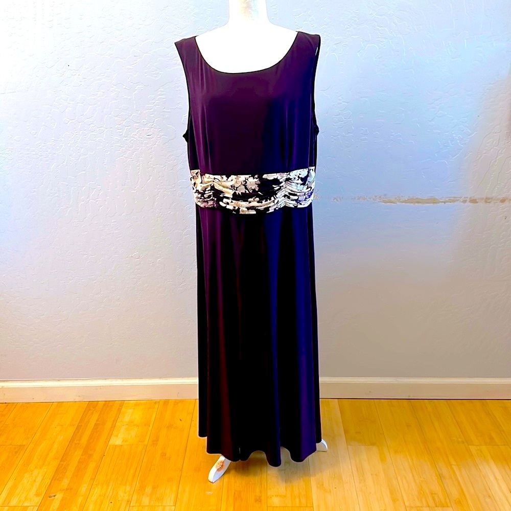 Jessica Howard Purple Maxi Dress